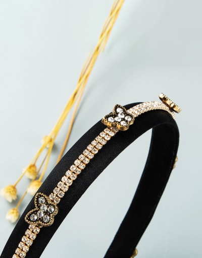 Replica Easy Match Butterfly Rhinestone Simple Hair Hoop For Women #792821 $17.50 USD for Wholesale