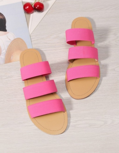 Replica Versatile Round Toe Flat Slippers For Women #792881 $39.00 USD for Wholesale