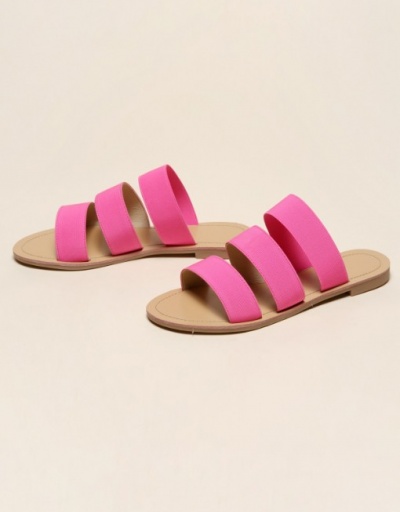 Replica Versatile Round Toe Flat Slippers For Women #792881 $39.00 USD for Wholesale