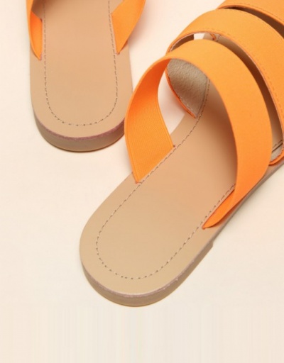 Replica Versatile Round Toe Flat Slippers For Women #792881 $39.00 USD for Wholesale