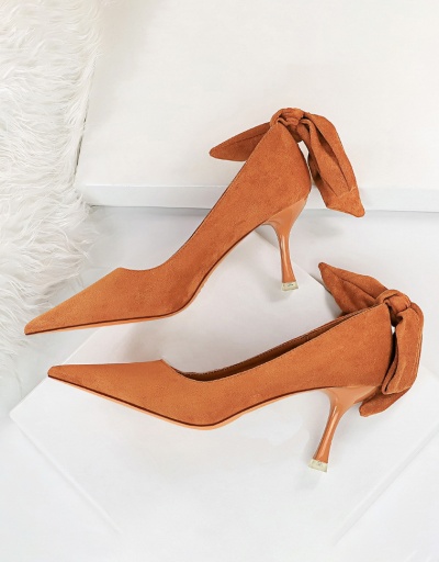 Replica Fashion Elegant Party Solid Slip On Heels For Women #792894 $56.00 USD for Wholesale