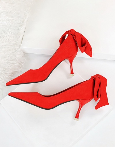 Replica Fashion Elegant Party Solid Slip On Heels For Women #792894 $56.00 USD for Wholesale