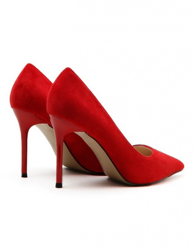 Replica New Solid Point Toe High Heels For Women #792902 $57.50 USD for Wholesale