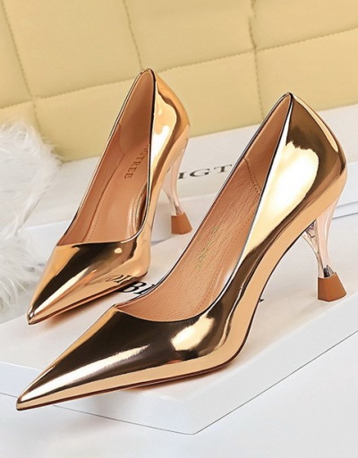 Replica Euramerican Style Fashion Sexy Pointed Slip On Heels For Women #792908 $54.00 USD for Wholesale