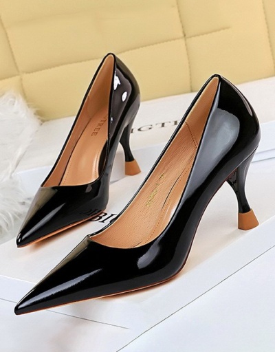 Replica Euramerican Style Fashion Sexy Pointed Slip On Heels For Women #792908 $54.00 USD for Wholesale