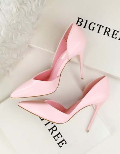 Replica Simple Solid Pointed Toe Ladies Pumps Shoes For Women #792911 $49.48 USD for Wholesale