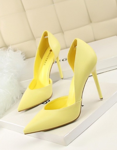 Replica Simple Solid Pointed Toe Ladies Pumps Shoes For Women #792911 $49.48 USD for Wholesale