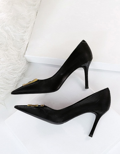 Replica Korean Style Fashion Evening Slip On Heel For Ladies For Women #792912 $59.72 USD for Wholesale