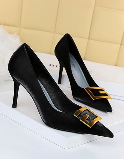 Replica Korean Style Fashion Evening Slip On Heel For Ladies For Women #792912 $59.72 USD for Wholesale