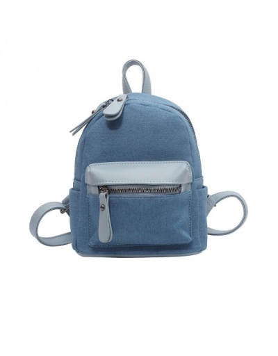 Vintage Zipper Backpacks For Girls For Women #792966 $33.29 USD, Wholesale Fashion Backpacks