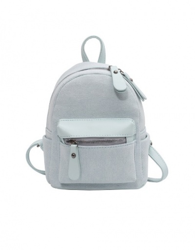 Replica Vintage Zipper Backpacks For Girls For Women #792966 $33.29 USD for Wholesale