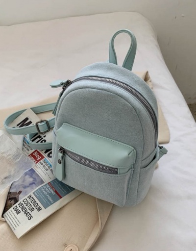 Replica Vintage Zipper Backpacks For Girls For Women #792966 $33.29 USD for Wholesale