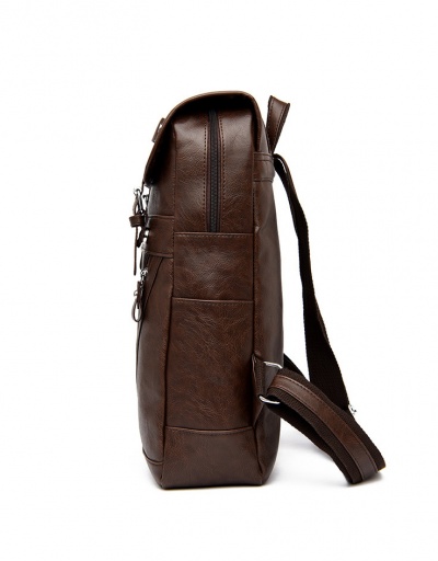 Replica Vintage Travel Hasp Zipper Men Backpack For Men #792967 $36.40 USD for Wholesale