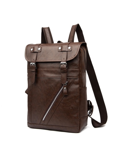 Replica Vintage Travel Hasp Zipper Men Backpack For Men #792967 $36.40 USD for Wholesale