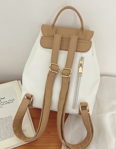 Replica Summer Travel Versatile Contrast Color Backpack For Women #792970 $36.40 USD for Wholesale