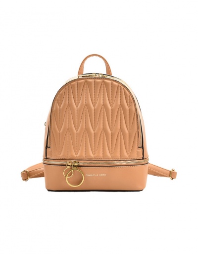 Replica New Fashion Travel Zipper Up Mid-Soft Backpack For Women #792981 $46.79 USD for Wholesale