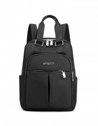 Replica Preppy Travel Solid Backpack For Women #792983 $41.60 USD for Wholesale