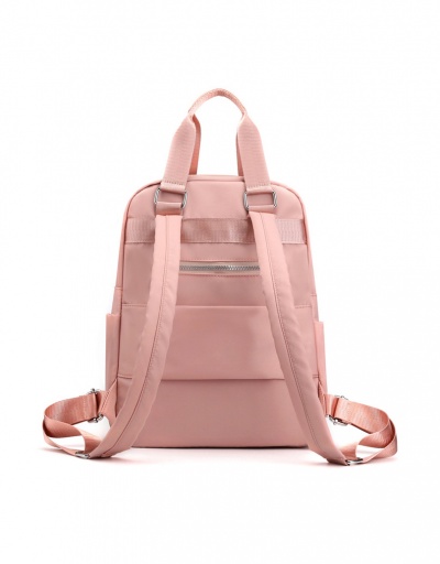 Replica Preppy Travel Solid Backpack For Women #792983 $41.60 USD for Wholesale