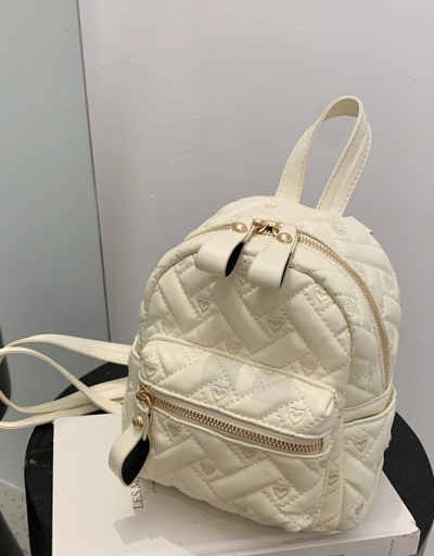 Replica Preppy Style Heart Embroidery Backpack For Women #792984 $36.91 USD for Wholesale