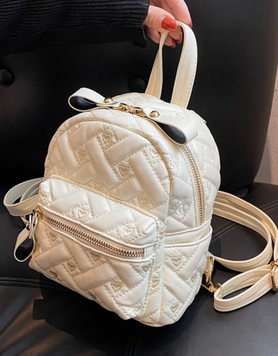 Replica Preppy Style Heart Embroidery Backpack For Women #792984 $36.91 USD for Wholesale