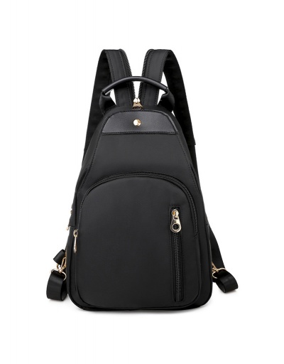 Replica Preppy Style Versatile Solid Backpack For Women #792985 $27.74 USD for Wholesale