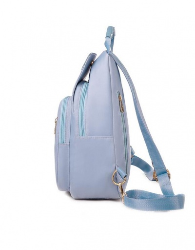 Replica Preppy Style Versatile Solid Backpack For Women #792985 $27.74 USD for Wholesale