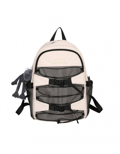 Replica Outside High Capacity Travel Zipper Up Backpacks For Unisex #792989 $33.60 USD for Wholesale