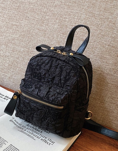 Replica Elegant Fashion Ruched Travel Backpack For Women #792990 $35.54 USD for Wholesale