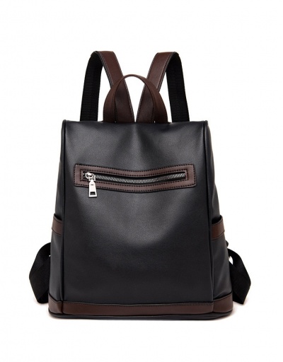 Replica Travel Contrast Color Polyester Backpack For Women #792992 $32.94 USD for Wholesale