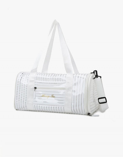 Replica Yoga Fitness Striped Designer Tote Bags For Women #793005 $34.52 USD for Wholesale