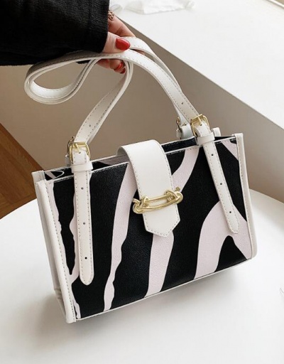 Replica Street Zebra Cow Leopard Printed Tote Bag For Women #793012 $27.30 USD for Wholesale