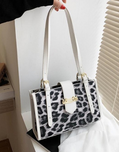 Replica Street Zebra Cow Leopard Printed Tote Bag For Women #793012 $27.30 USD for Wholesale