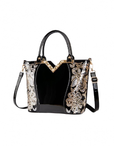 Replica New Fashion Sequined Patchwork Zipper Tote Bag For Women #793021 $63.91 USD for Wholesale