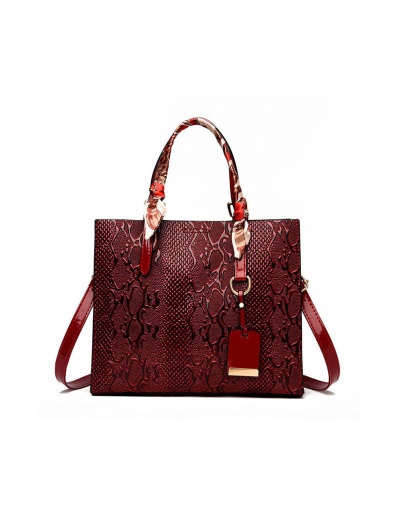 New Arrival Travel Snake Printed Tote Bag For Women #793027 $41.60 USD, Wholesale Fashion Tote Bag