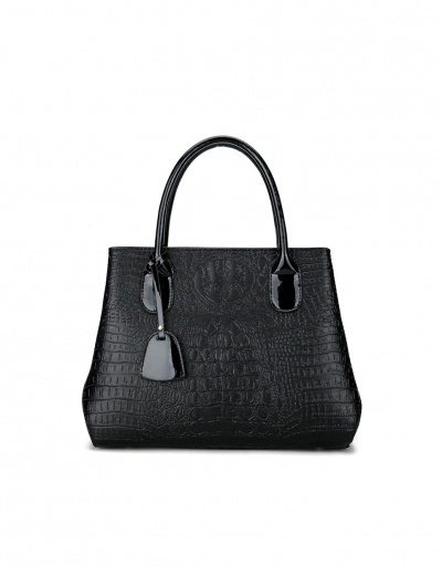 Vintage Alligator Printed Zipper Tote Bag For Women #793028 $50.41 USD, Wholesale Fashion Tote Bag