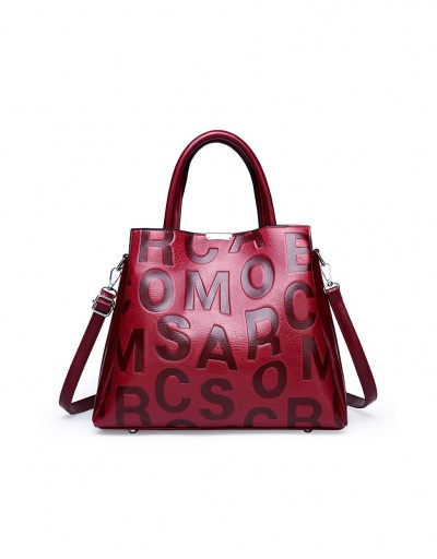 Fashion Versatile Letter Embossing Tote Bag For Women #793034 $46.68 USD, Wholesale Fashion Tote Bag