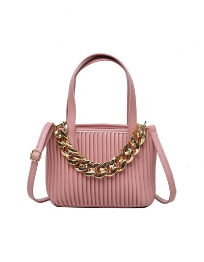 Replica Korean Ruched Chain Shoulder Tote Bag For Women #793037 $23.75 USD for Wholesale