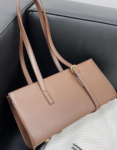 Replica Fashion Elegant Solid Width Zipper Shoulder Tote Bag For Women #793049 $100.00 USD for Wholesale