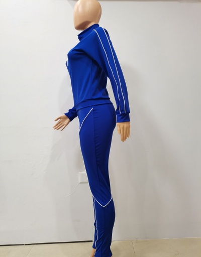 Replica Stand Collar Half Zip s Tracksuit Set Stand Collar Long Sleeve #793063 $44.46 USD for Wholesale