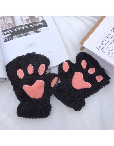 Cat claw half finger thick warm gloves For Women #793115 $38.00 USD, Wholesale Fashion Gloves