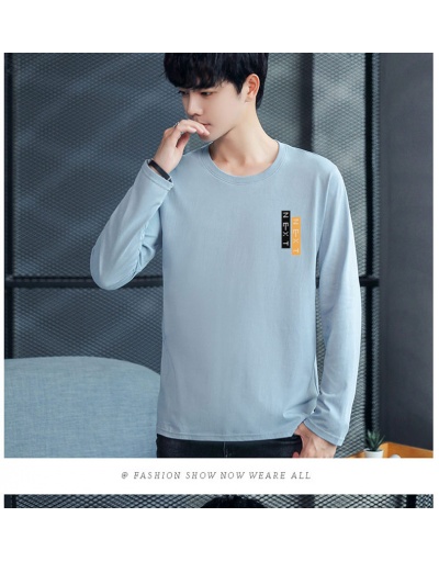 Spring and autumn seasons, men\'s T-shirt double vertical line Crew Neck Long Sleeve For Men #793131 $40.00 USD, Wholesale Fashion T-Shirts