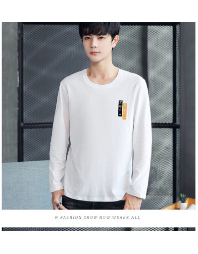 Spring and autumn seasons, men\'s T-shirt double vertical line Crew Neck Long Sleeve For Men #793134 $40.00 USD, Wholesale Fashion T-Shirts