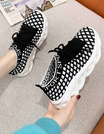 Replica Casual Plaid Design Fashion Sneaker For Women #793147 $92.00 USD for Wholesale