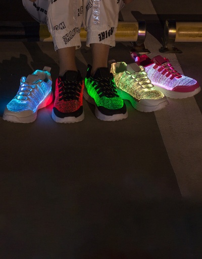 Replica Street Fashion Plus Size Luminous Shoes Sneaker For Unisex #793148 $140.00 USD for Wholesale