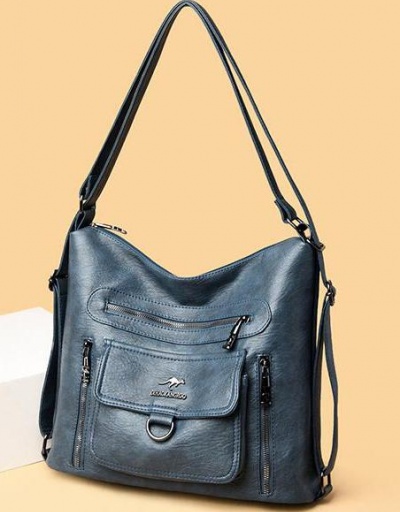 Casual Versatile Black Shoulder Tote Bag #793150 $45.94 USD, Wholesale Fashion Tote Bag