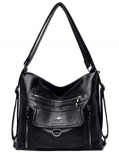 Replica Casual Versatile Black Shoulder Tote Bag #793150 $45.94 USD for Wholesale