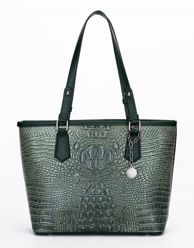 Replica Vintage Versatile Travel Alligator Print Tote Bags #793151 $45.06 USD for Wholesale