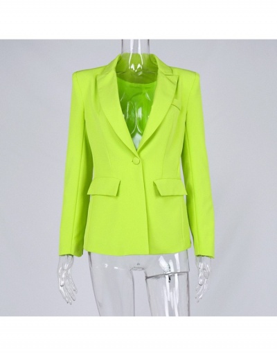 Replica Women Business Solid Long Sleeve Blazers Long Sleeve Lapel #793184 $44.09 USD for Wholesale