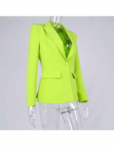 Replica Women Business Solid Long Sleeve Blazers Long Sleeve Lapel #793184 $44.09 USD for Wholesale