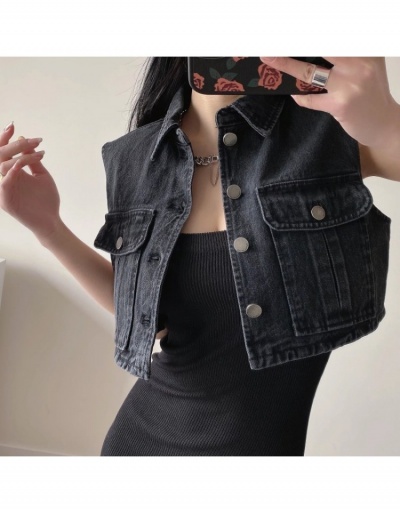 Replica New Women Fashion Sleeveless Jackets  Sleeveless Turndown Collar #793211 $37.18 USD for Wholesale